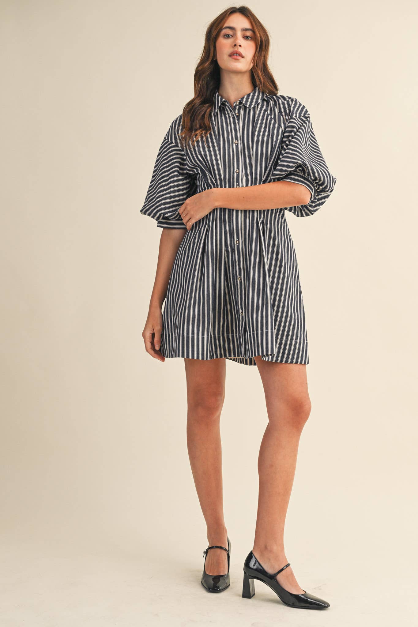 Office Denim Mini Dress