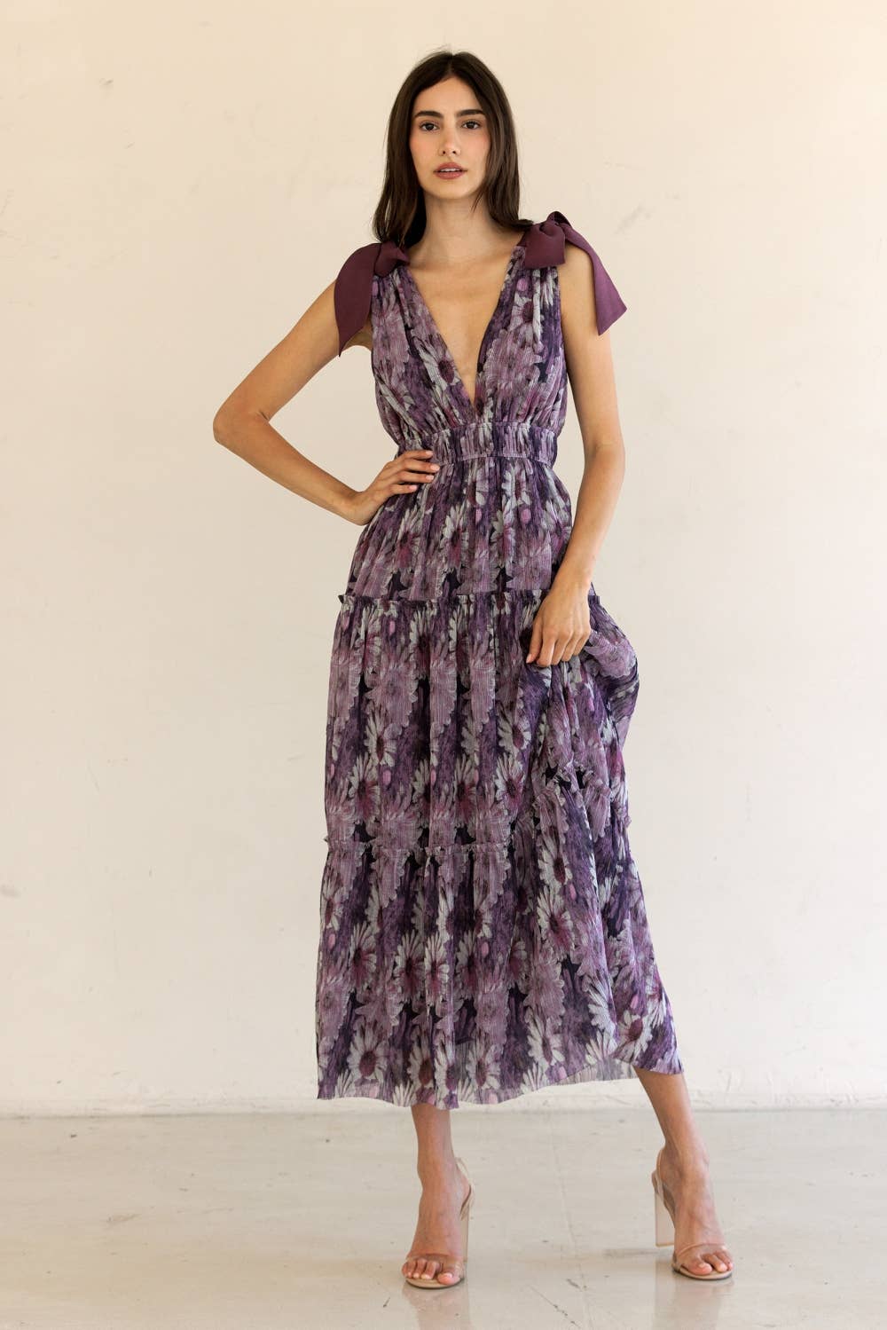 Midnight Garden Party Dress