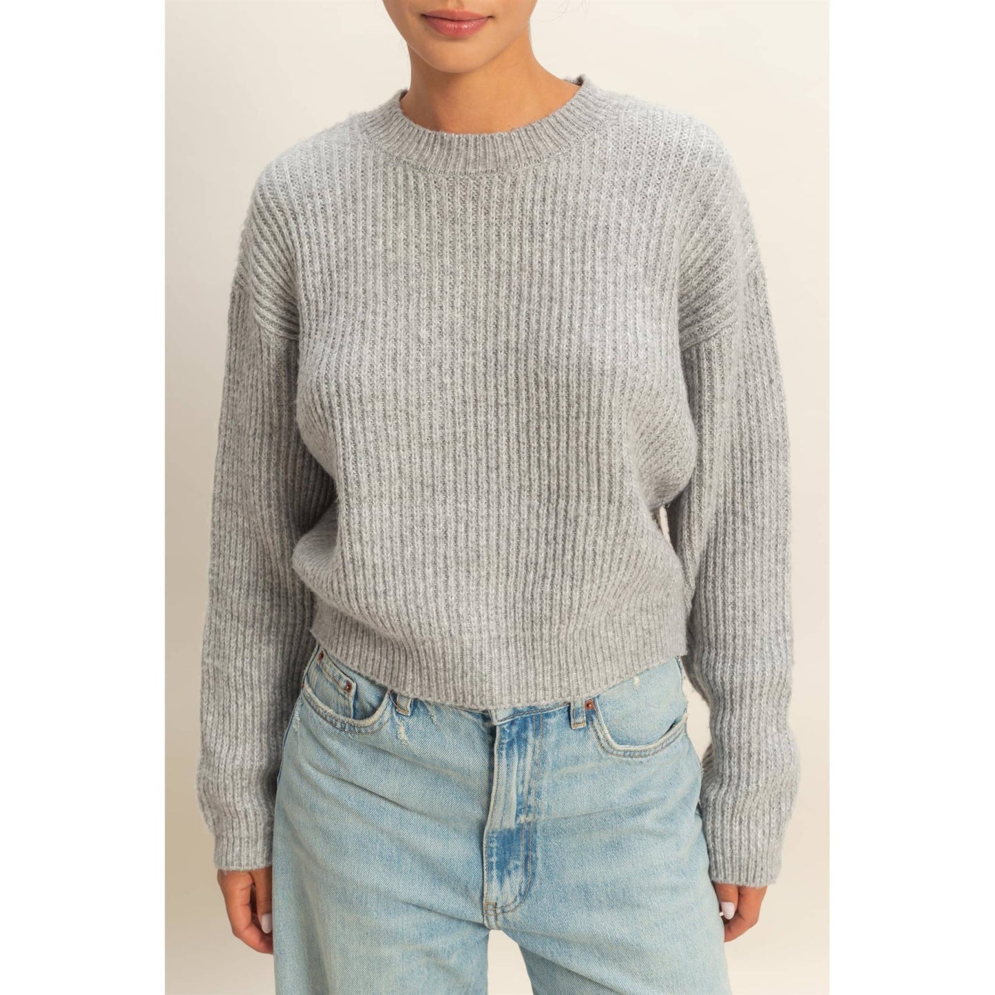 Laid Back Lilac Sweater