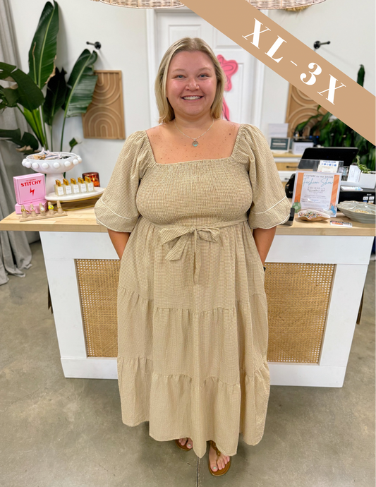 Naturally Beautiful Midi Dress Curvy