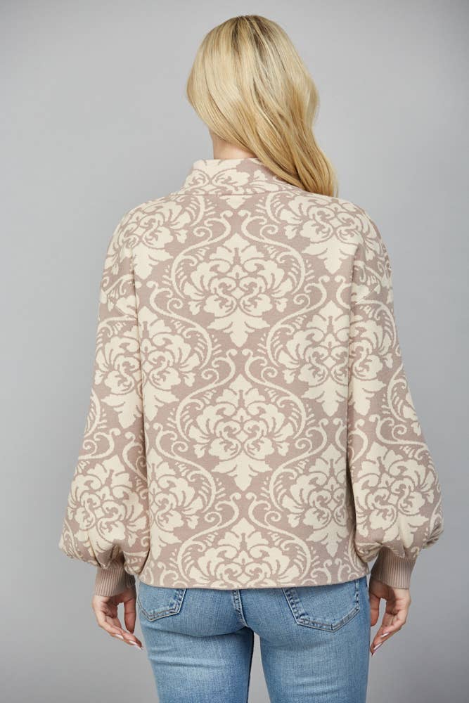 The Lindsey Print Sweater