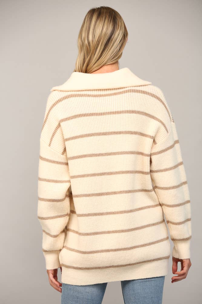 Autumn Delight Tunic Sweater