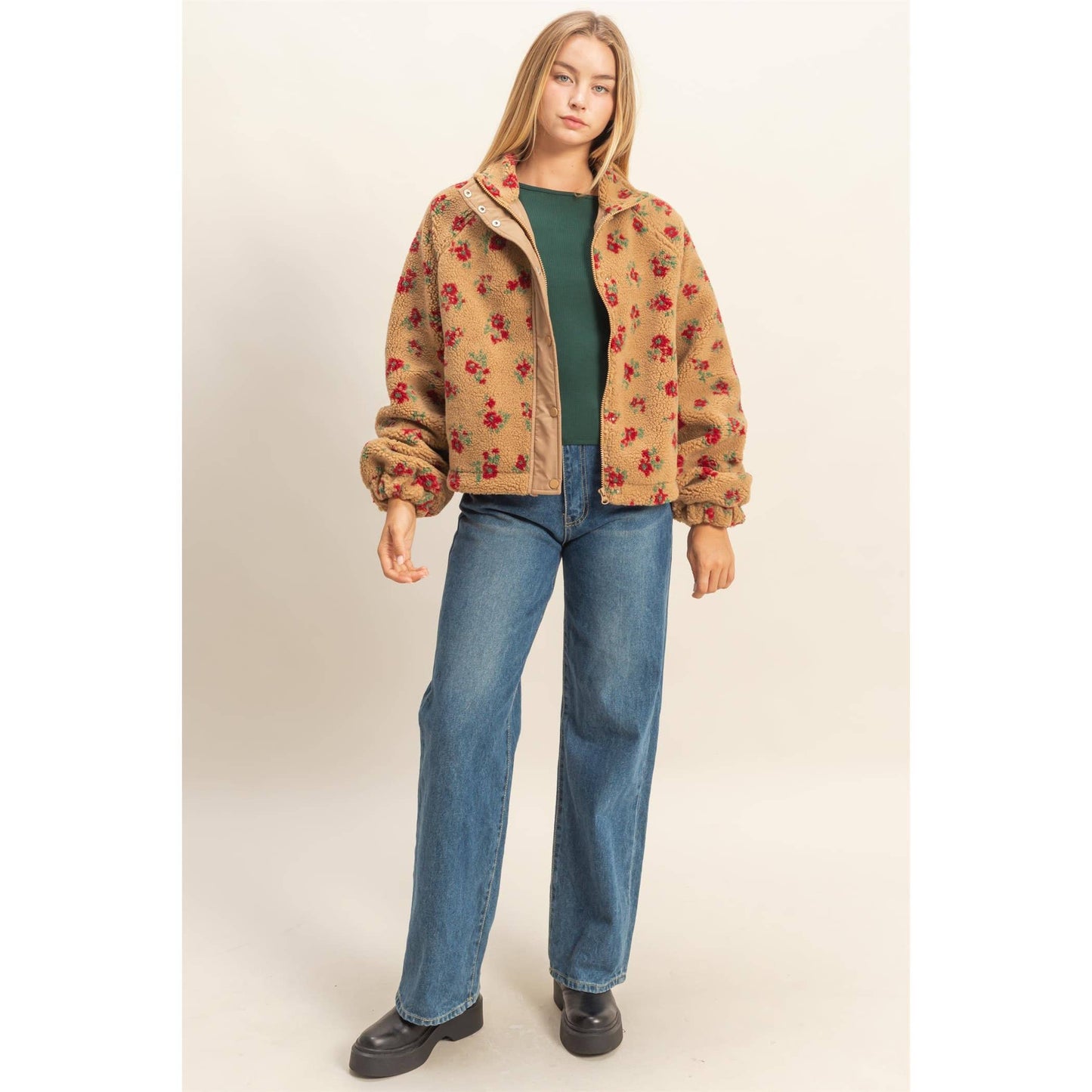 The Marcie Sherpa Jacket