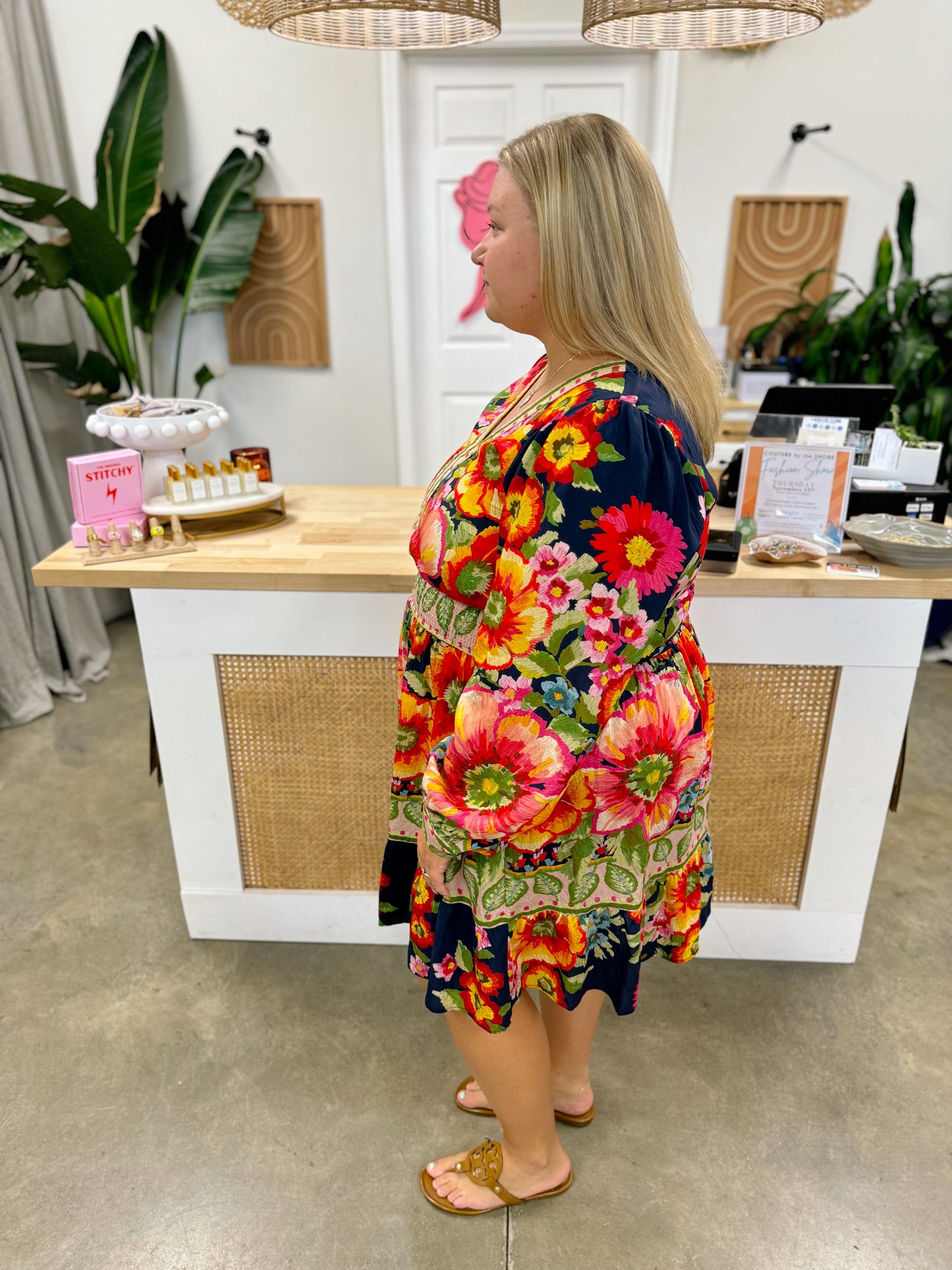 The Flow Boho Mini Dress Curvy
