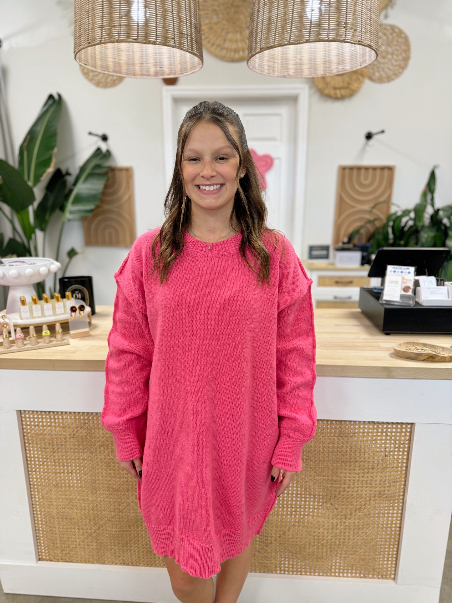 Be Of Good Cheer Sweater Dress