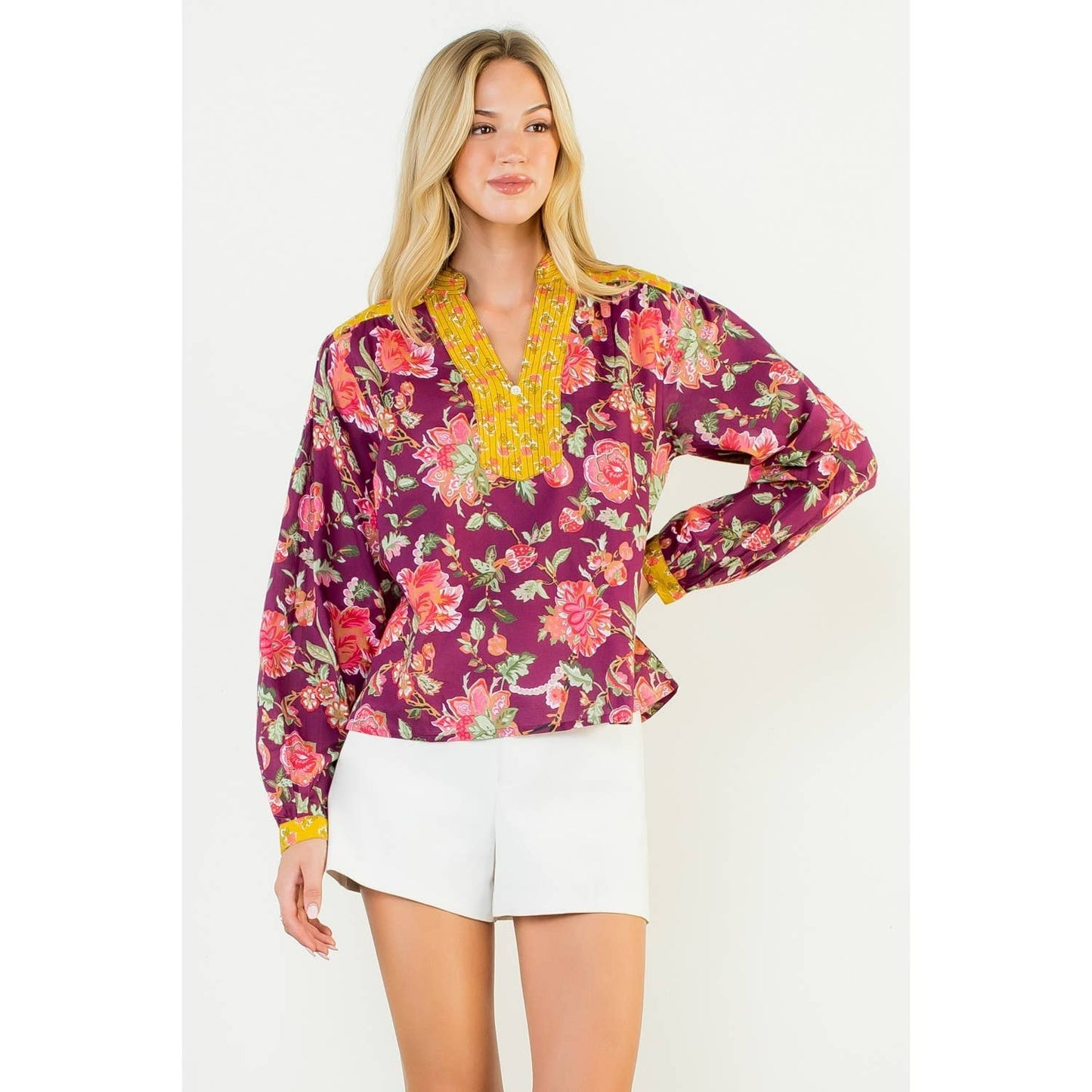 The Brooklyn Print Blouse