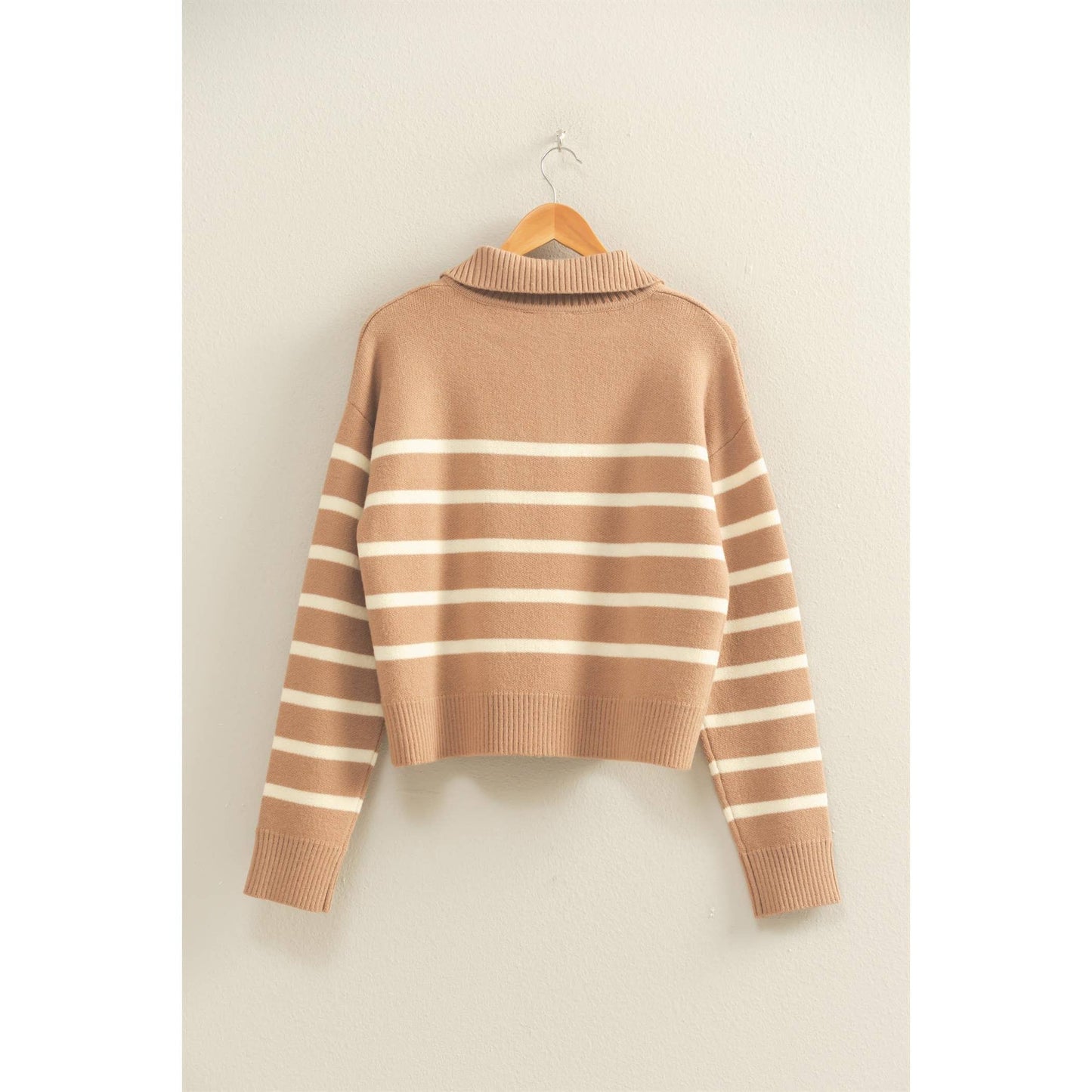The Selma Quarter Zip Sweater