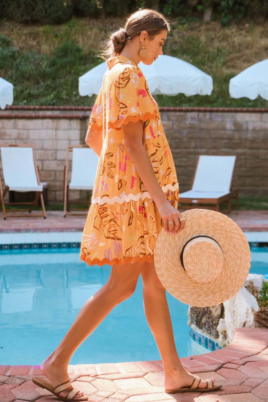Conversational Baby Doll Dress