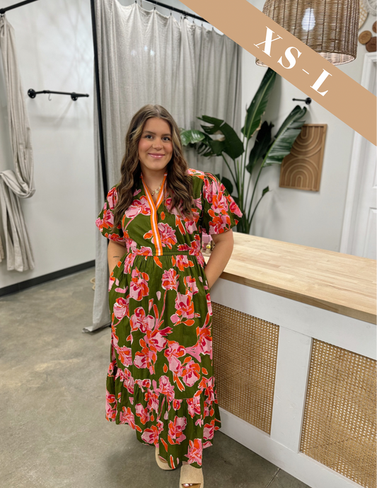 The Mary Catherine Midi Dress
