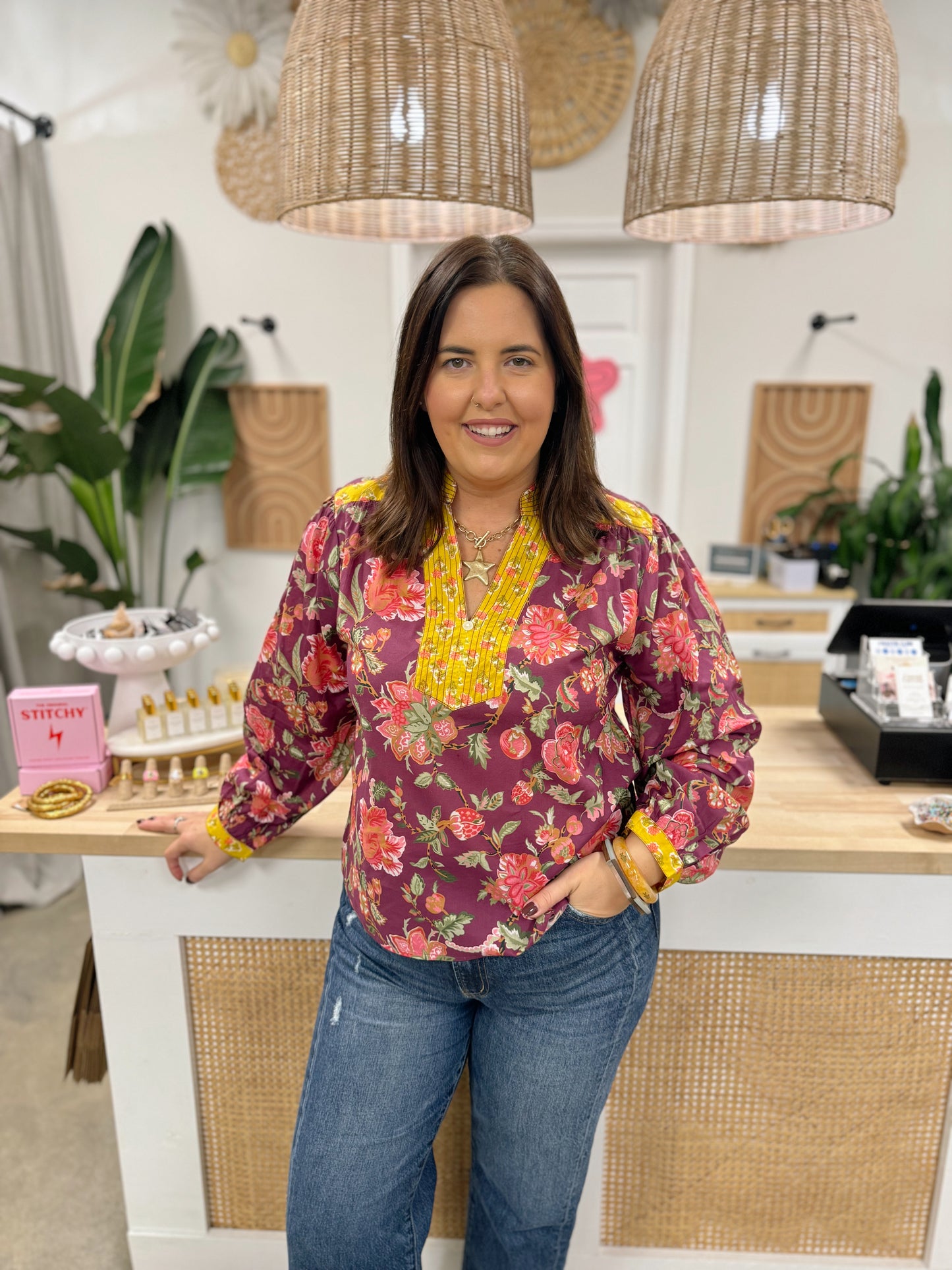 The Brooklyn Print Blouse