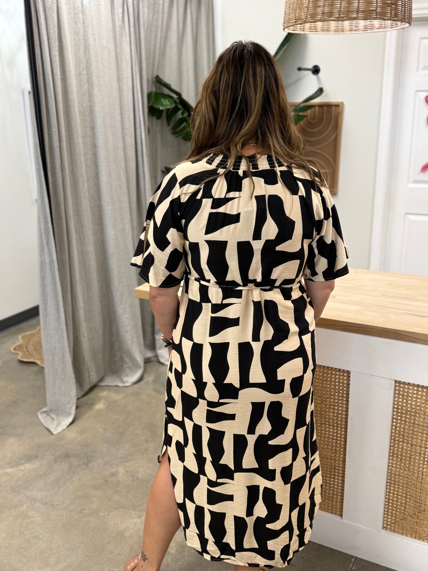 The Art Deco Midi Dress