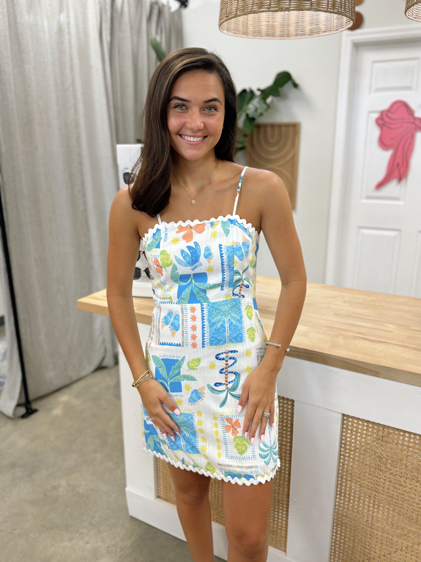 The Palm Bay Mini Dress