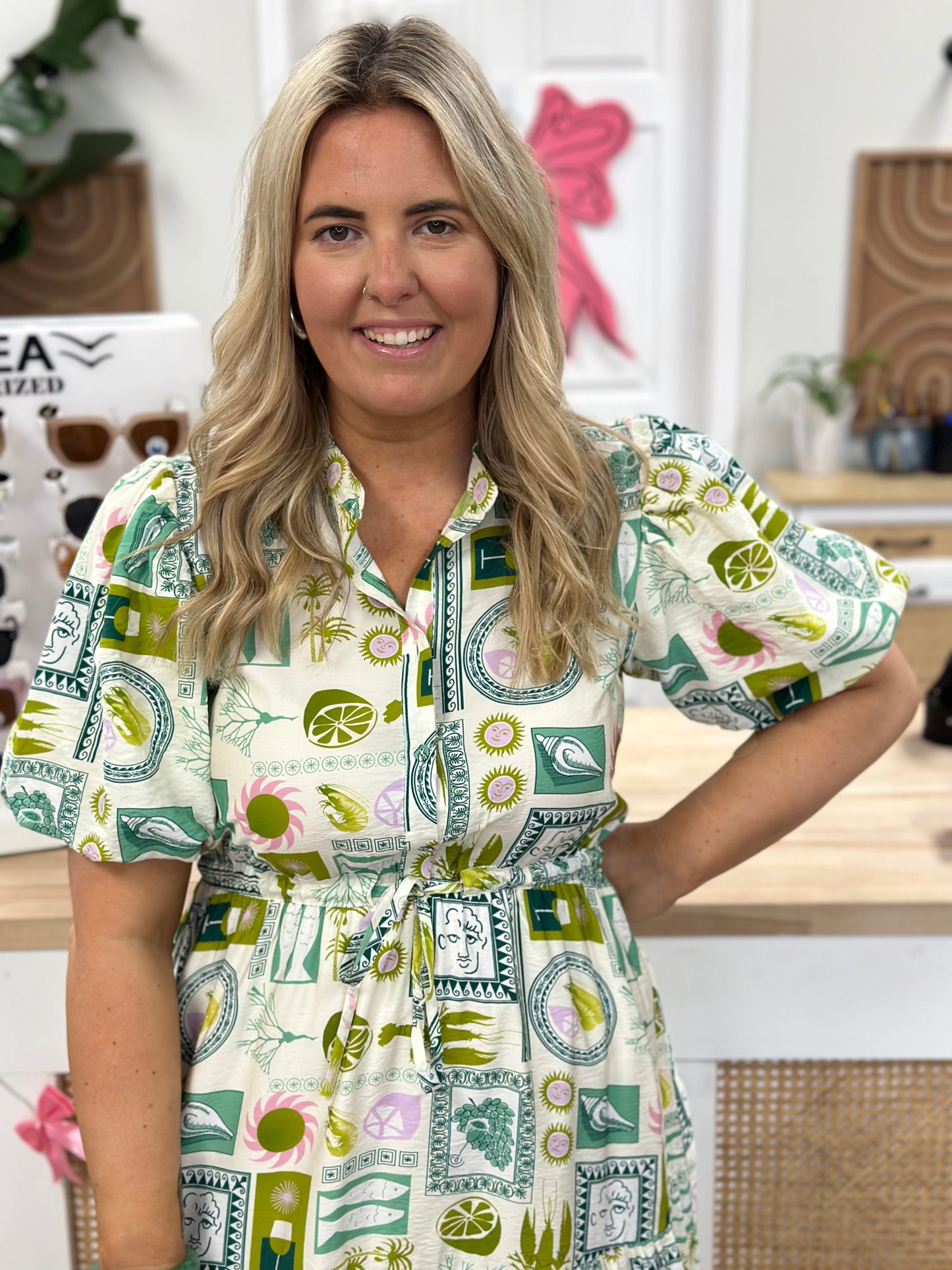 Take Me To Portugal Dress