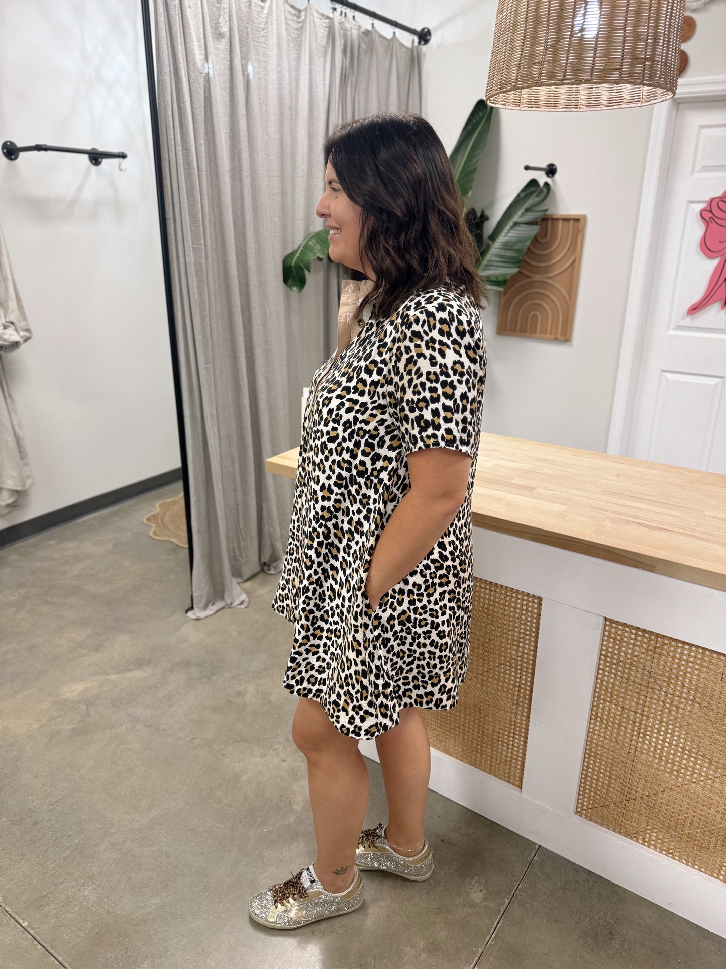 Take A Walk On The Wild Side mini dress