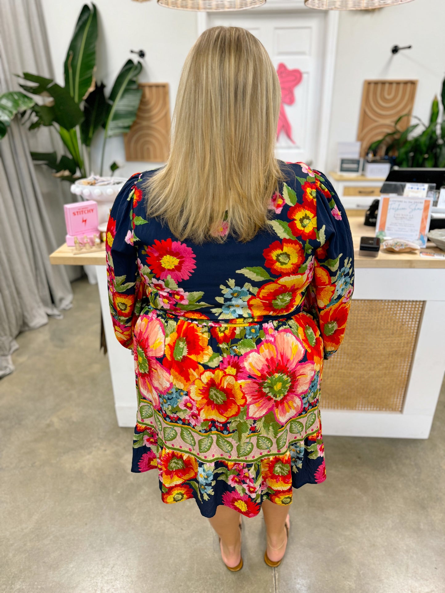 The Flow Boho Mini Dress Curvy