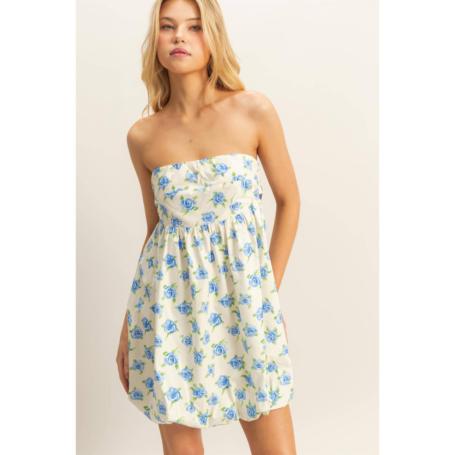Love Fancy Bubble Mini Dress