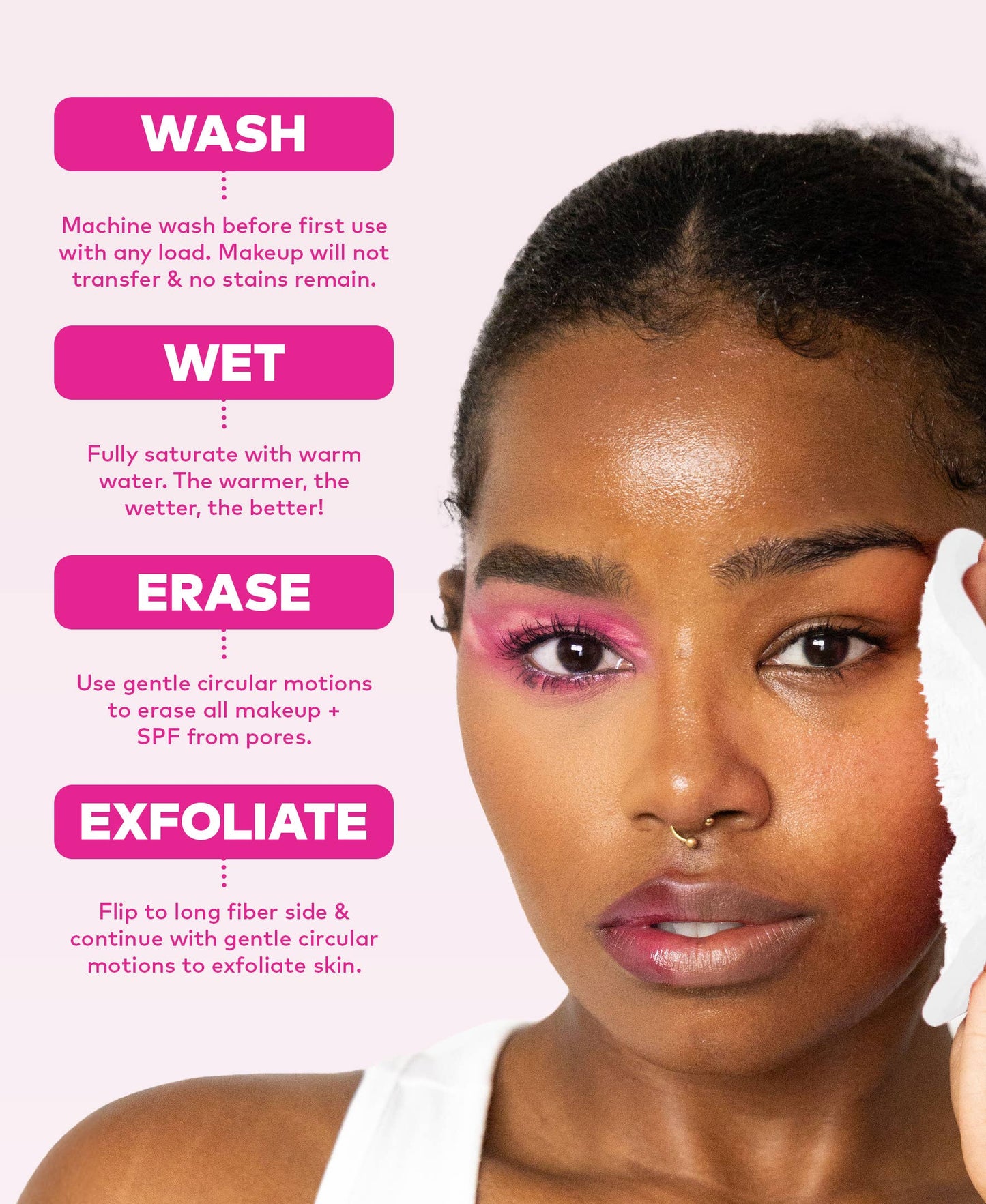 Make Up Eraser Seashells 7-Day Set & Seashell Case