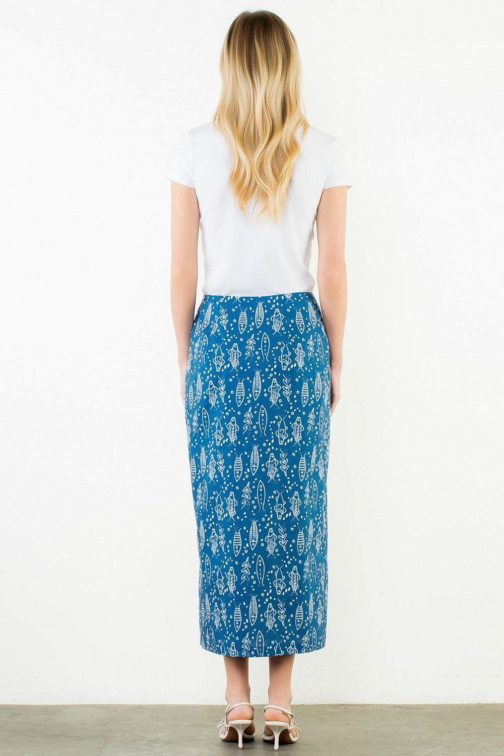 Finn' Around Print Skirt