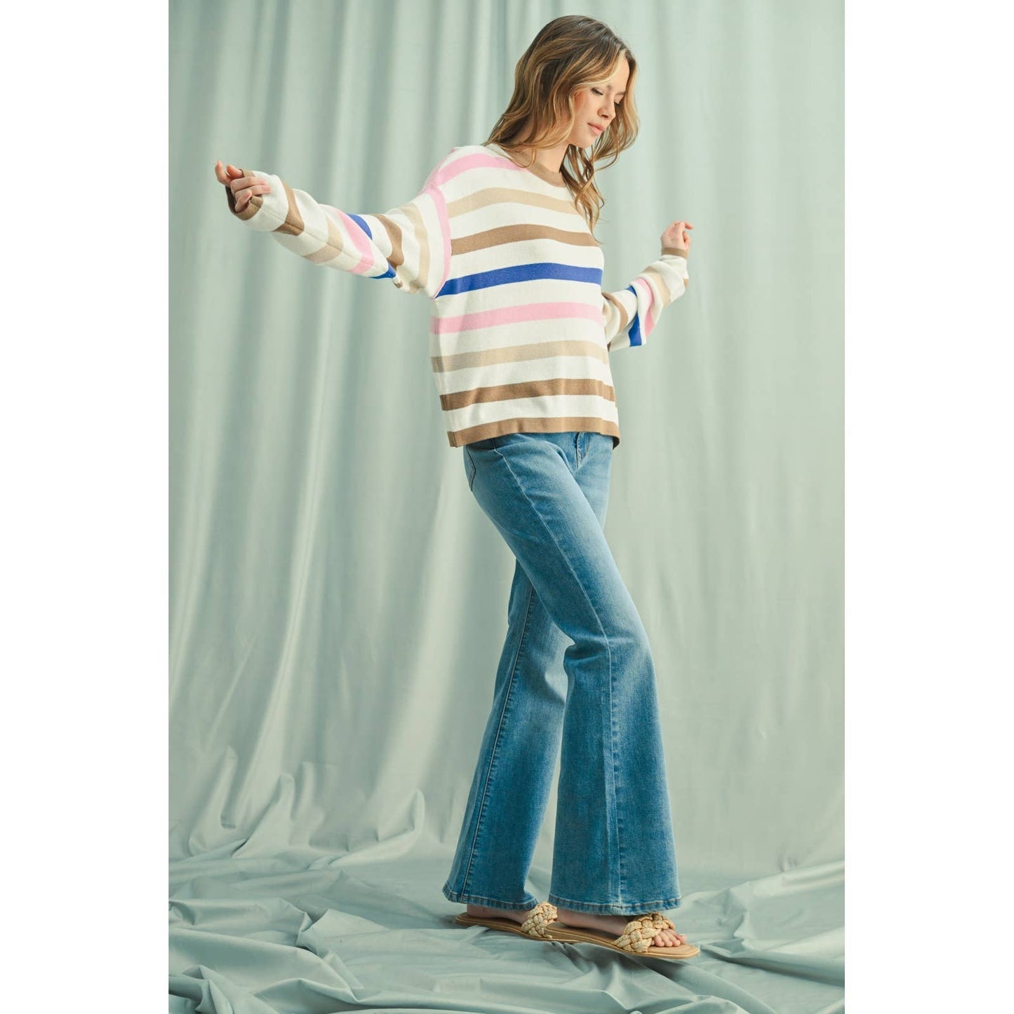 The Fall Striped Sweater