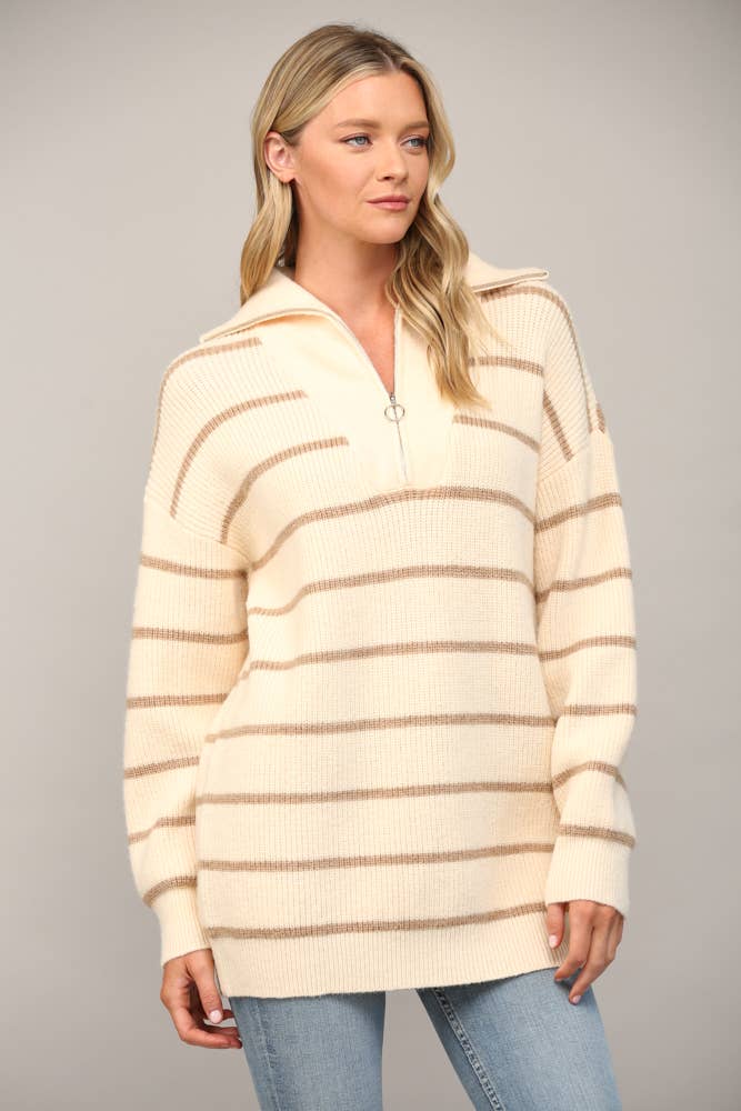 Autumn Delight Tunic Sweater