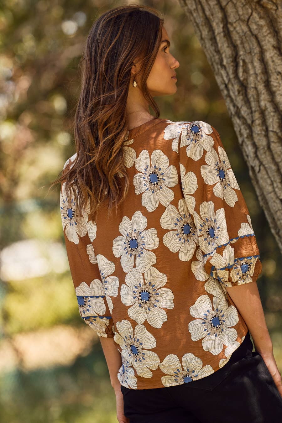 The Kelley Floral Blouse Curvy