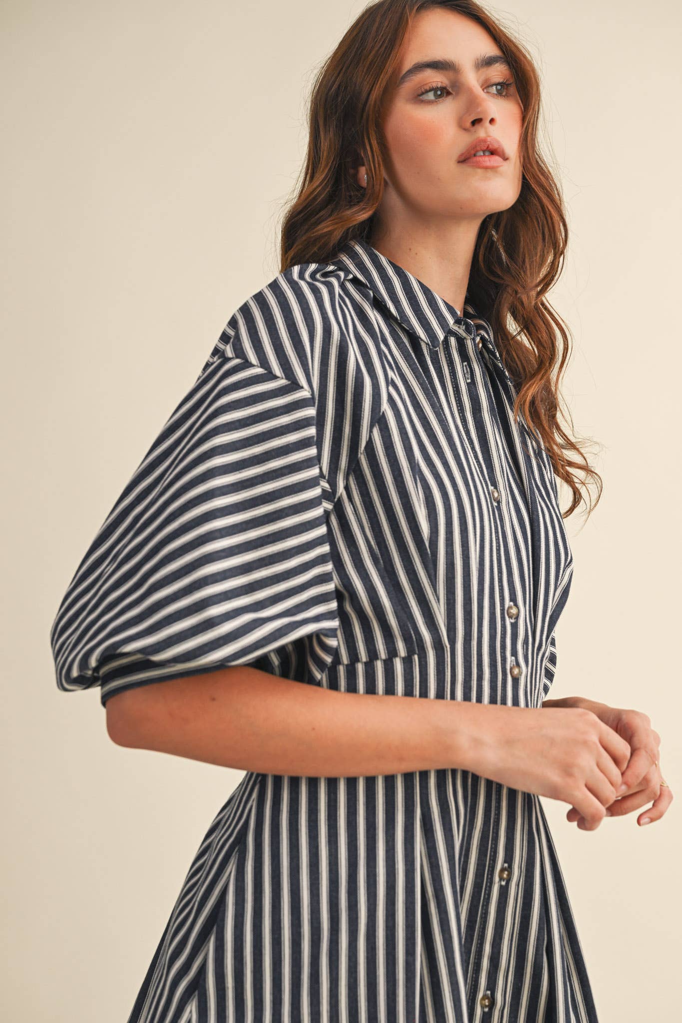 Office Denim Mini Dress