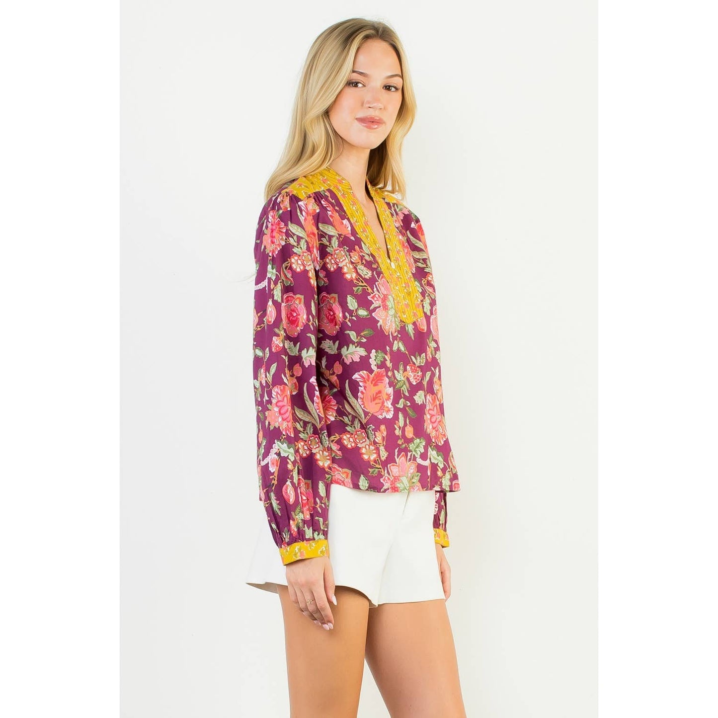 The Brooklyn Print Blouse