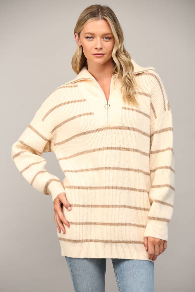 Autumn Delight Tunic Sweater