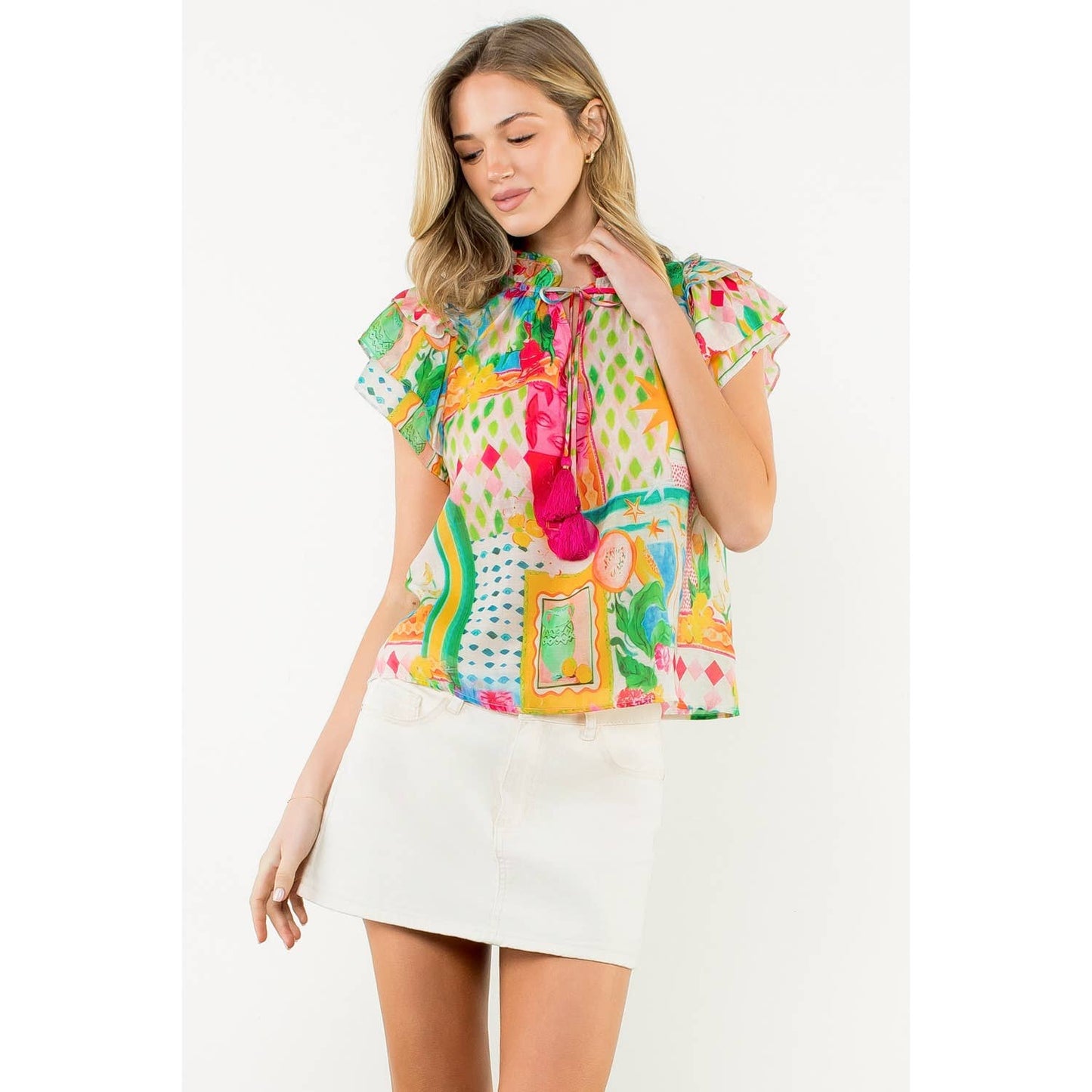 Tropical Escape Top