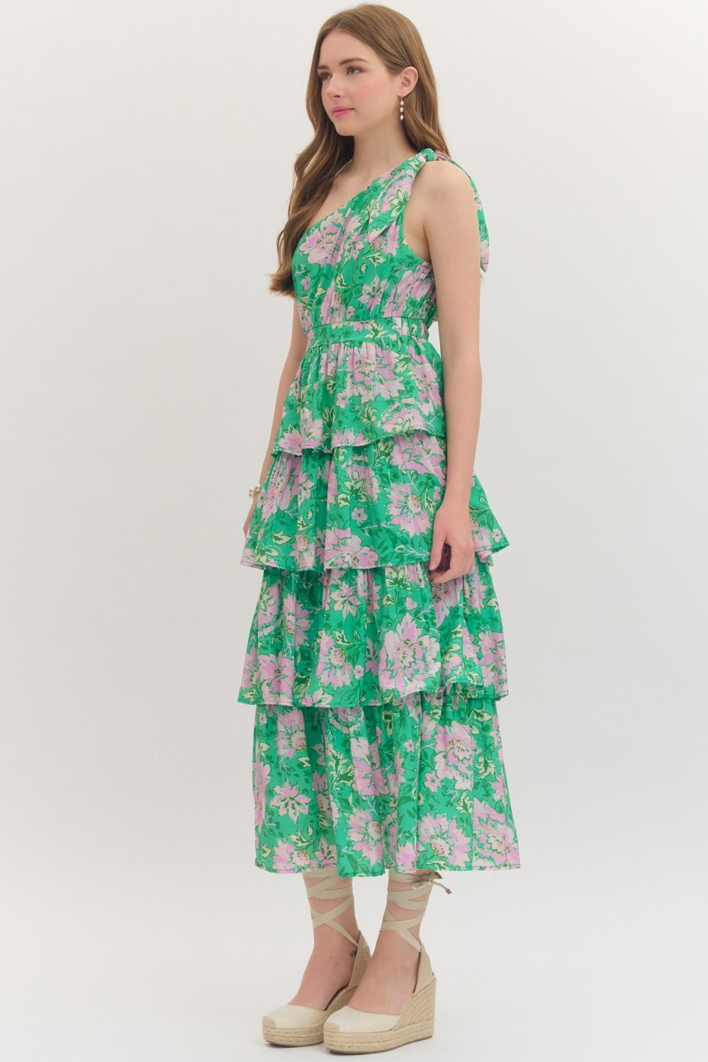The Everly One Shoulder Dress
