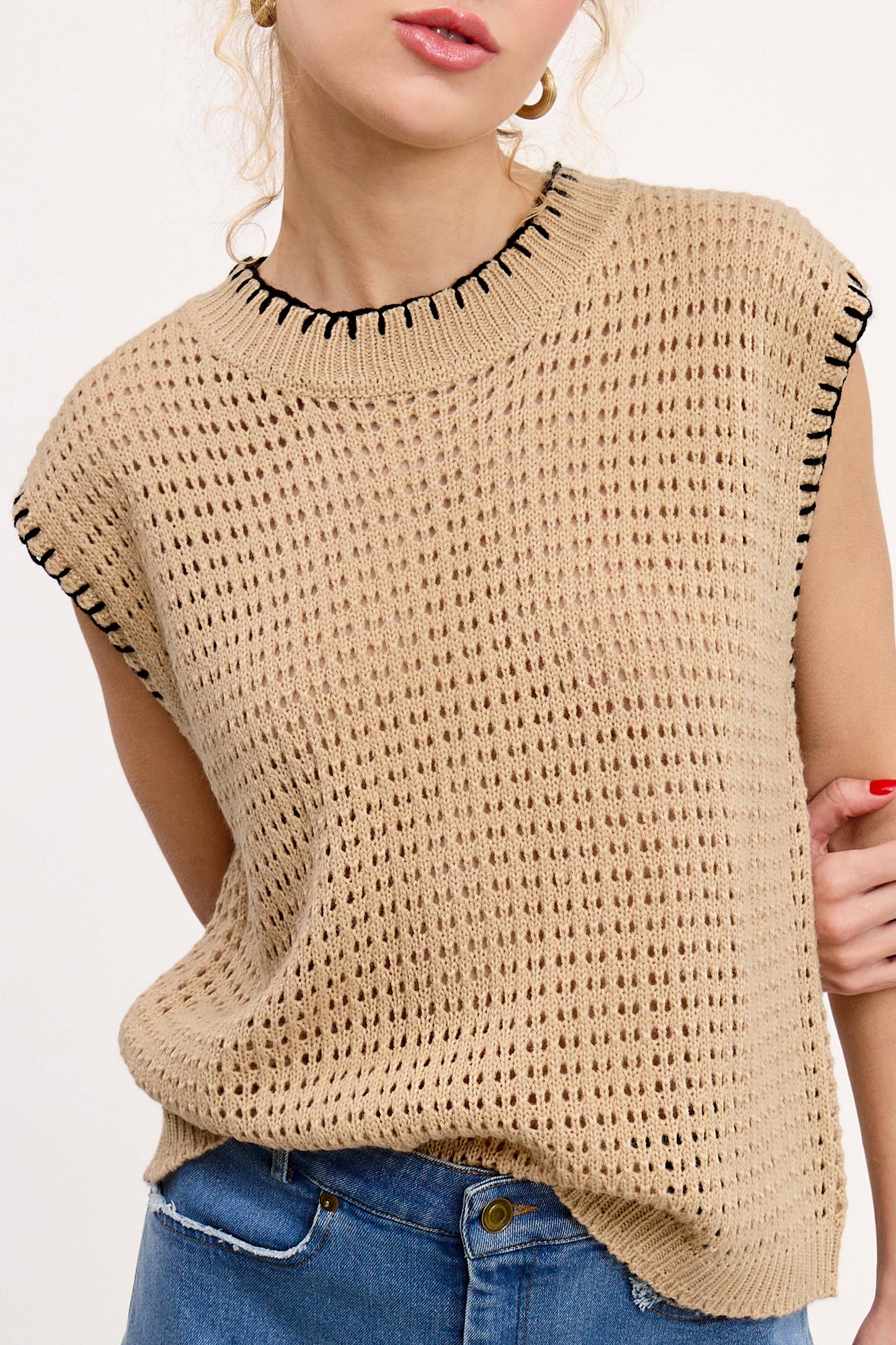 The Frappuccino Knit Top