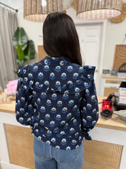 The Liza Button Down Blouse