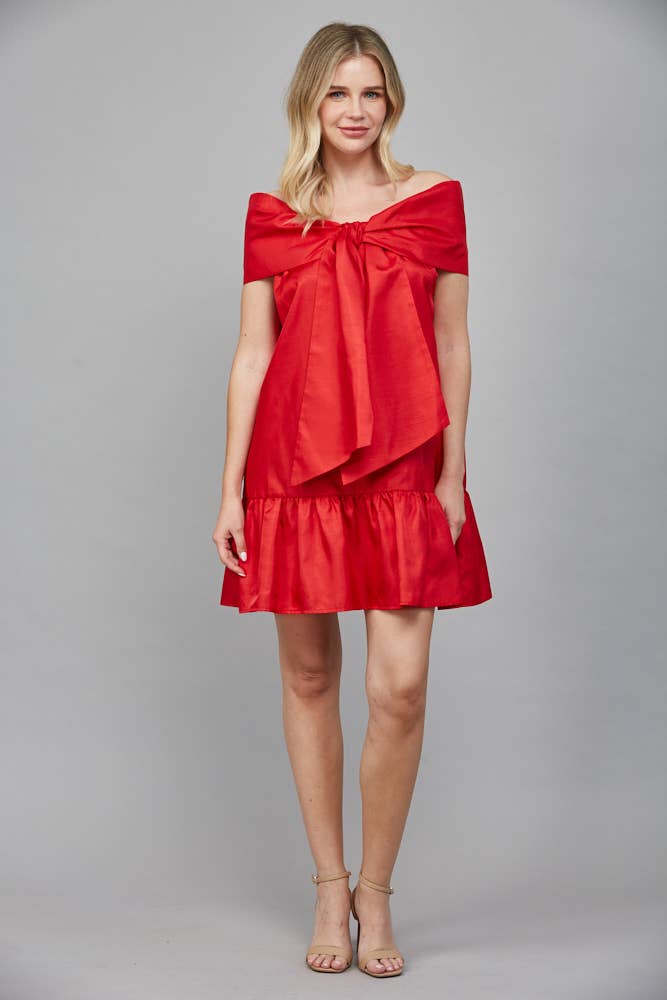 Wrap Me like a Present Holiday Dress