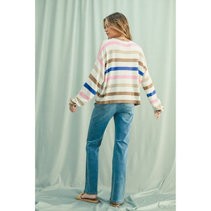The Fall Striped Sweater