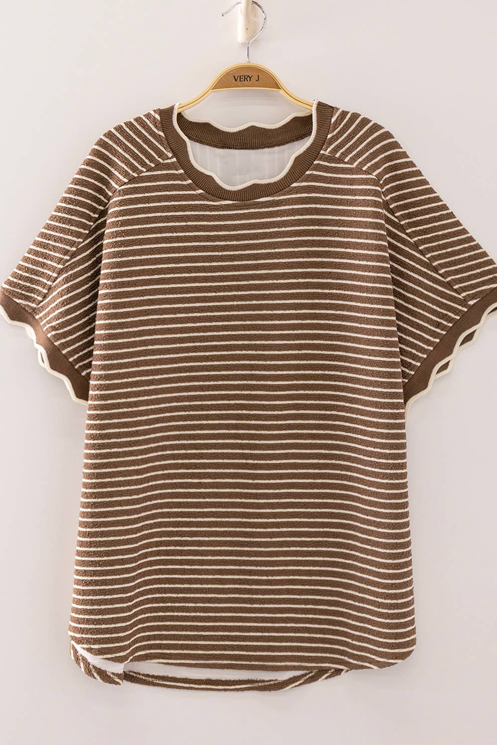 Soft Around The Edge Top-Mocha