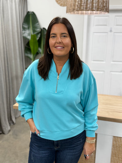 Sitting On the Side line Scuba Pullover