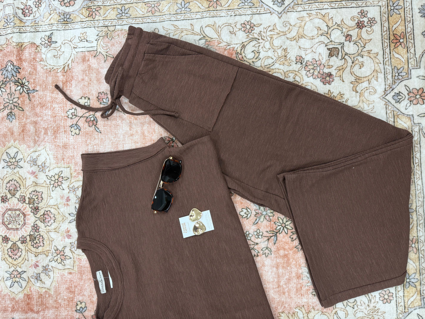 The Jet Setter Set Brown