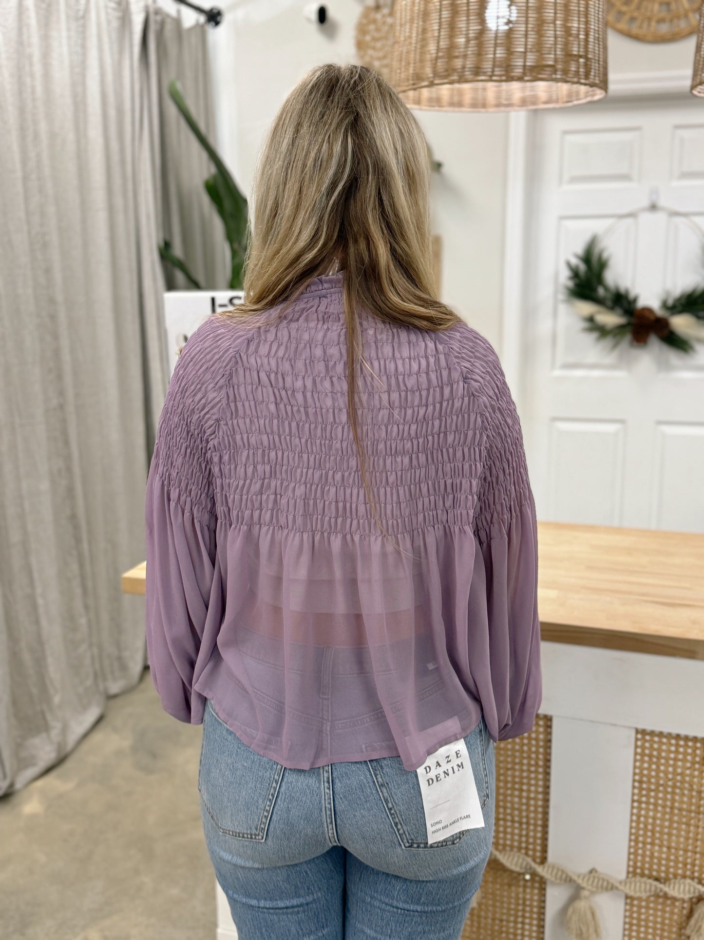 The Lavender Juilette Top