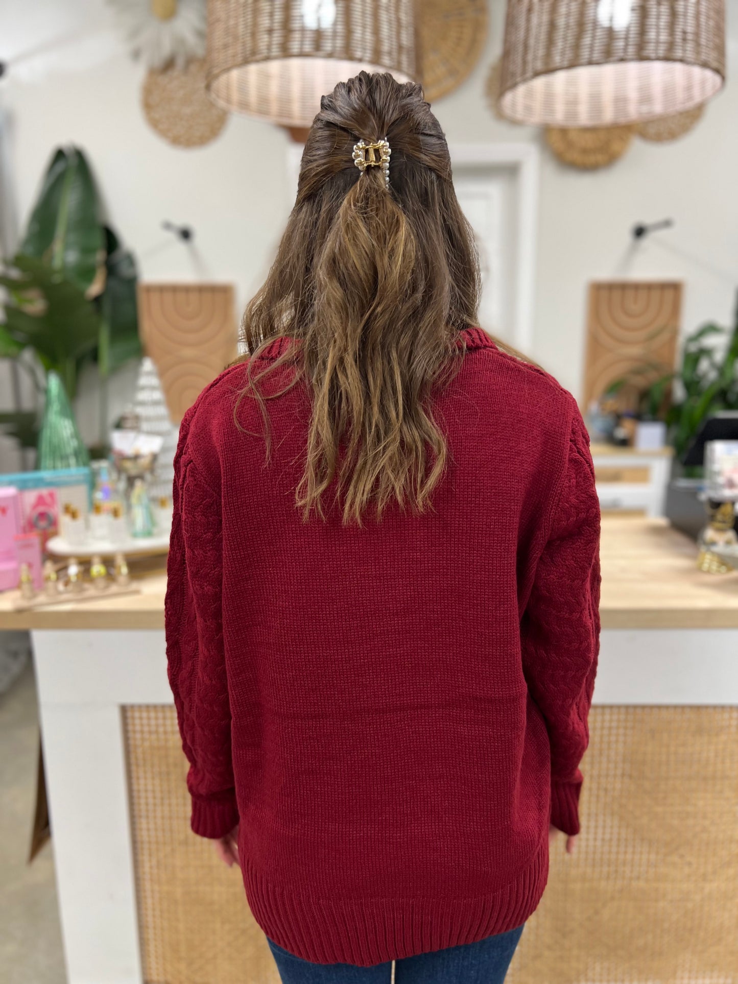 The Solan Cable Knit Sweater