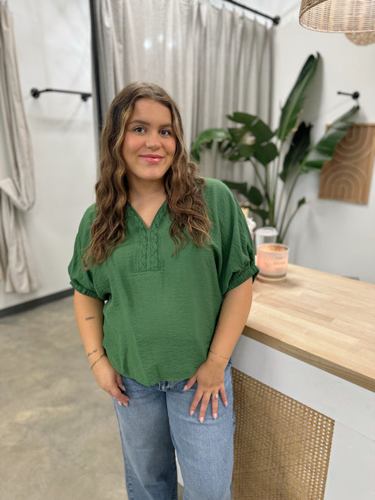 The Emerald Knot Top