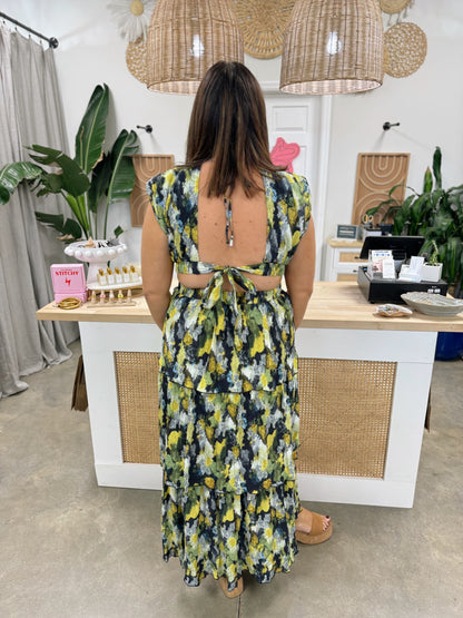 Fall At Dusk Wedding Guest Dress