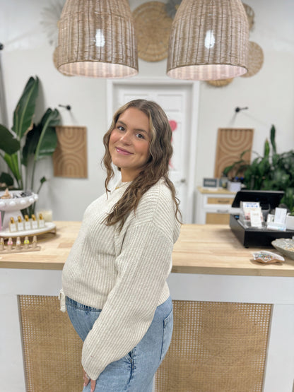 The Almond Crew Neck Sweater
