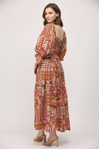 The Gloria Smocked Midi Dress