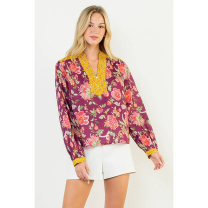 The Brooklyn Print Blouse