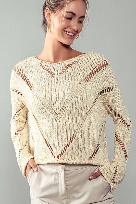 The Beachy Boho Sweater