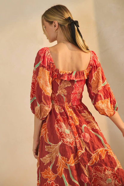 Terra Cotta Maxi Dress Curvy