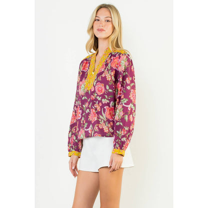 The Brooklyn Print Blouse