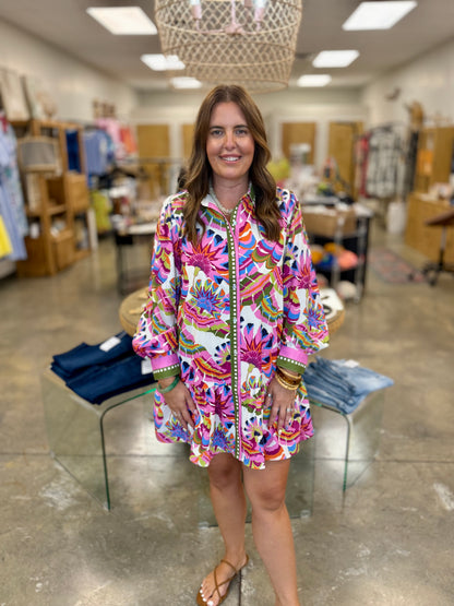 The Tiley Button Down Dress