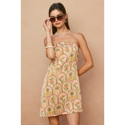 The Belize Strapless Dress