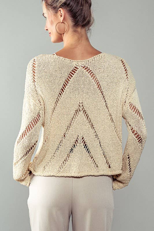 The Beachy Boho Sweater